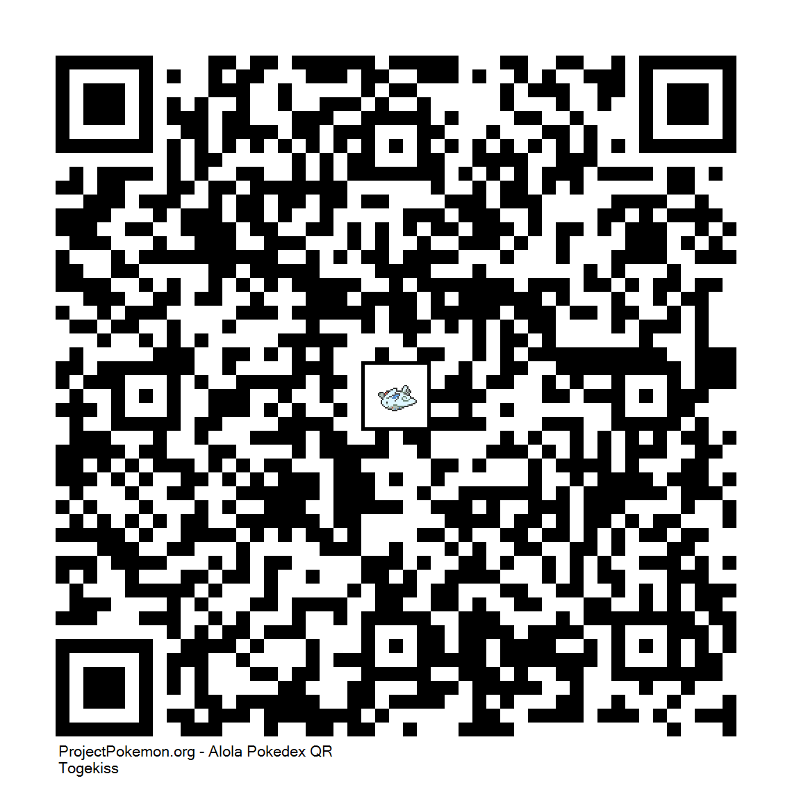 Cdigo QR de Togekiss